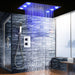 Cascada Luxury 14”x20” LED Shower Set - Detail View