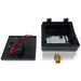 Cascada Concealed Sensor Urinal Flush Valve (Glass) with Push Button - Detail View