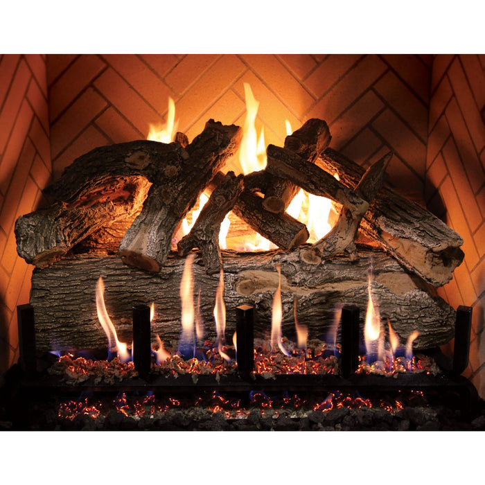 Grand Canyon Jumbo Arizona Weathered Oak Vented Gas Log Set