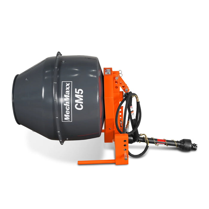 5 Cu-Ft 3-Point Hitch Cement Mixer, PTO Shaft Included, Category 1 & 2 — view 10