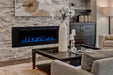 Challenger 60'' Wall Mount / Recessed Linear Electric Fireplace Modern Flames