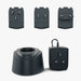 em-trak I100-X programming and charging dock with plug adapters