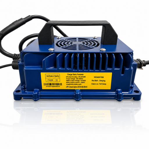 Epoch 36V 15A Lithium Battery Charger angle view