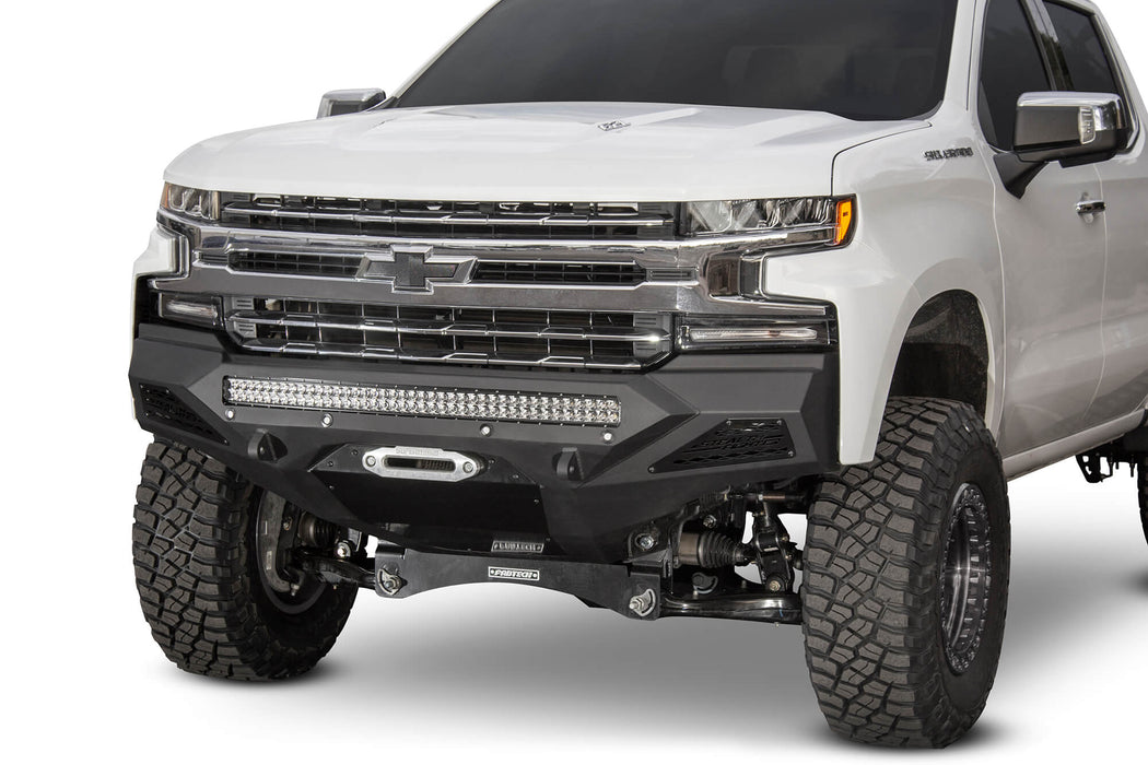 Addictive Desert Designs 2019-2021 Chevy Silverado 1500 Stealth Fighter Winch Front Bumper – image 3 of 5