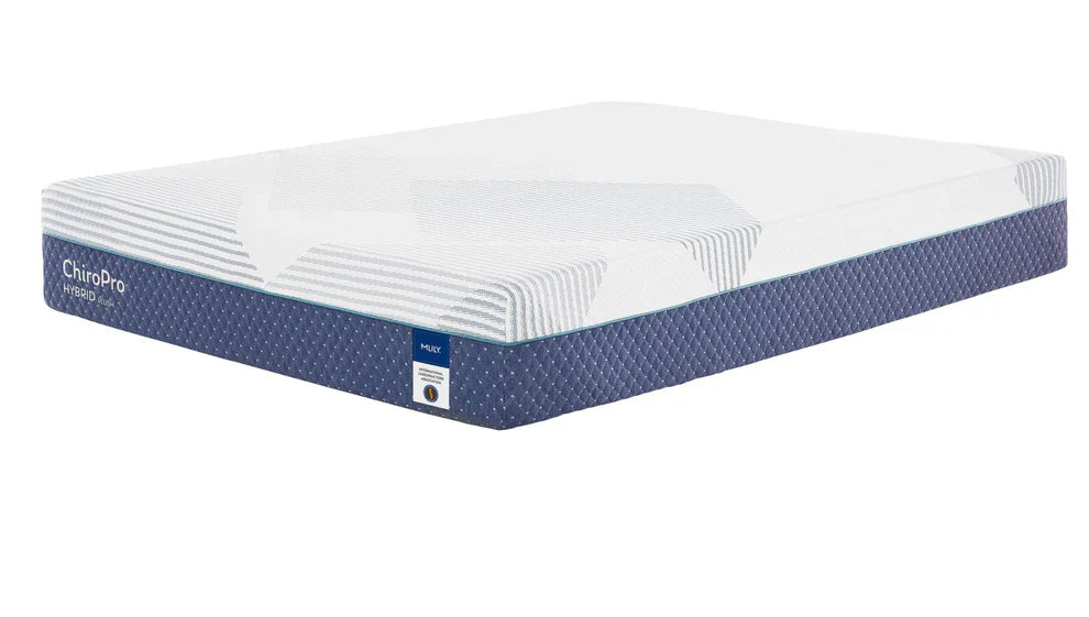 Hills Mattress & More ChiroPro Hybrid Plush Mattress Bedroom Furniture - Lifestyle View