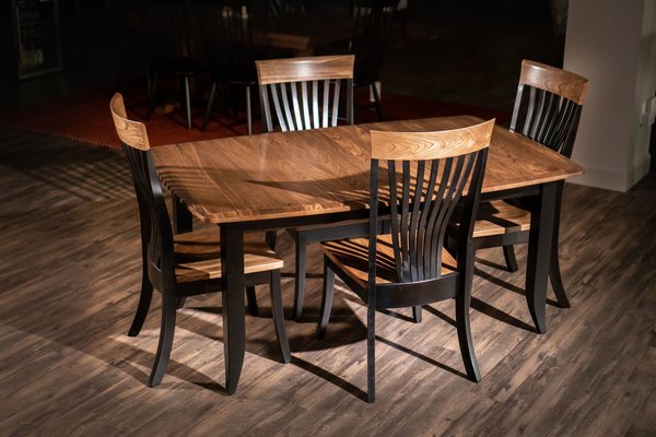 Quick Ship - Christy 66" Extension Table - Elm / B. Maple