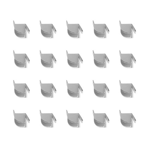 ( 1 Pack / 20 Pcs ) 20 pcs Shelf Clips for Dry Cabinet