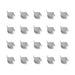 ( 1 Pack / 20 Pcs ) 20 pcs Shelf Clips for Dry Cabinet