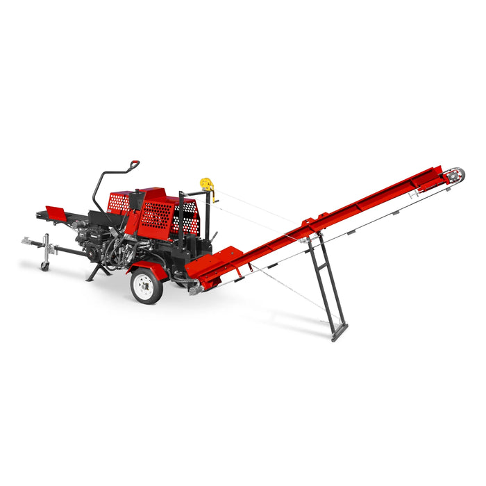 Firewood Log Splitter Processor with Conveyor,  20ton Splitting Force — view 13