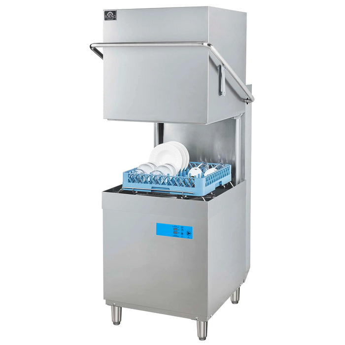 Forno Commerciale Hood Dishwasher in Stainless Steel, 26L Tank Capacity (FCMDW0031)