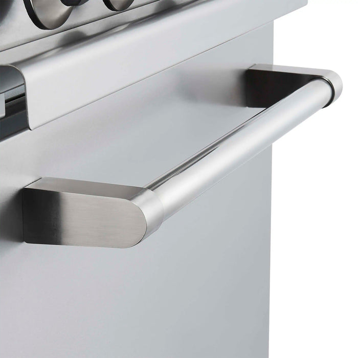 Forno Commerciale 24-Inch Gas Range with 4 Burners and 3.59 Cu. Ft. Oven in Stainless Steel (FCMGR0093-24)