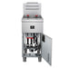 Forno Commerciale Propane Gas Deep Fryer with 4 Burners 120,000 BTU, 50 Lbs Oil Capacity... Kitchen Appliance - Close-Up