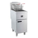 Forno Commerciale Propane Gas Deep Fryer with 4 Burners 120,000 BTU, 50 Lbs Oil Capacity... Kitchen Appliance - Side View
