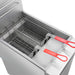 Forno Commerciale Propane Gas Deep Fryer with 4 Burners 120,000 BTU, 50 Lbs Oil Capacity... Kitchen Appliance - Dimensions