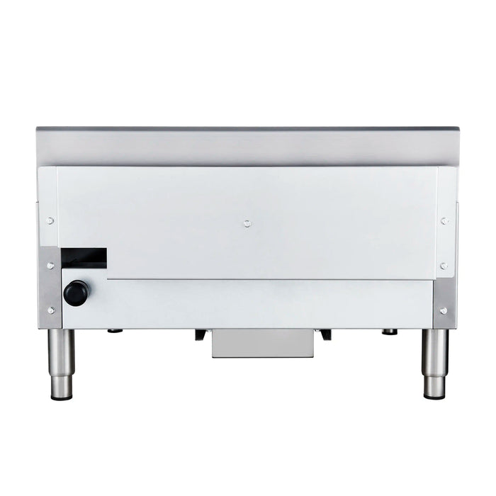 Forno Commerciale 24-Inch Gas Griddle in Stainless Steel (FCMGG0055-24)