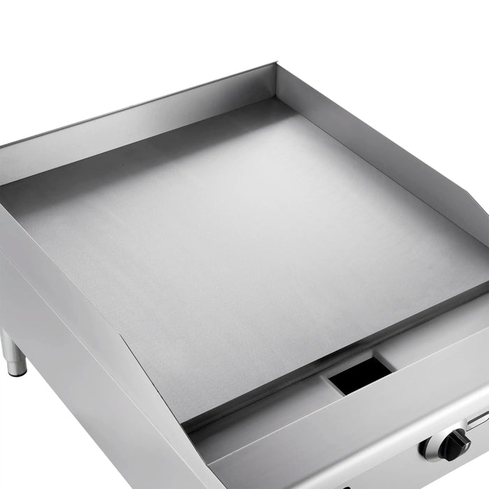 Forno Commerciale 24-Inch Gas Griddle in Stainless Steel (FCMGG0055-24)