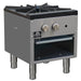 Forno Commerciale 18-Inch Gas Stock Pot Range with 1 Powerful 3-Ring Burner, 80,000 BTU in Durable Stainless... - Close-Up