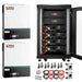 Green Vista Living Rich Solar - Complete Off-Grid Solar Kit | 13,000W 120/240V Output | 48VDC - Close-Up