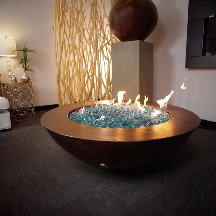 50" Plaza Moreno Copper Fire Pit Starfire Designs