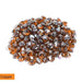 The Outdoor Greatroom Tempered Large Fire Glass Diamonds - Side View