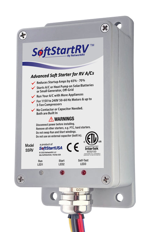 SoftStartUSA - SoftStartRV - right tilt view of SoftStartRV