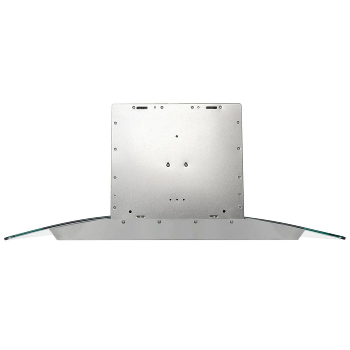 Cosmo 30-Inch 380 CFM Ductless Wall Mount Range Hood in Stainless Steel with Tempered Glass (COS-668WRC75-DL) Cosmo