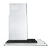Cosmo 30-Inch 380 CFM Ductless Wall Mount Range Hood in Stainless Steel with Tempered Glass (COS-668WRC75-DL) Cosmo