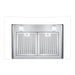 Cosmo 30-Inch 380 CFM Ducted Wall Mount Range Hood in Stainless Steel with Tempered Glass (COS-668WRC75) Cosmo