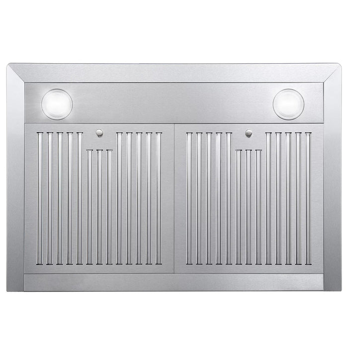 Cosmo 30-Inch Ductless Wall Mount Range Hood in Stainless Steel (COS-63175-DL) Cosmo