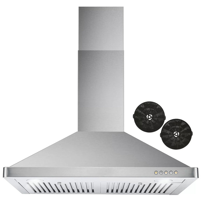 Cosmo 30-Inch Ductless Wall Mount Range Hood in Stainless Steel (COS-63175-DL) Cosmo