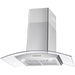 Cosmo 36-Inch  Ductless Wall Mount Range Hood in Stainless Steel with Tempered Glass (COS-668A900-DL) Cosmo