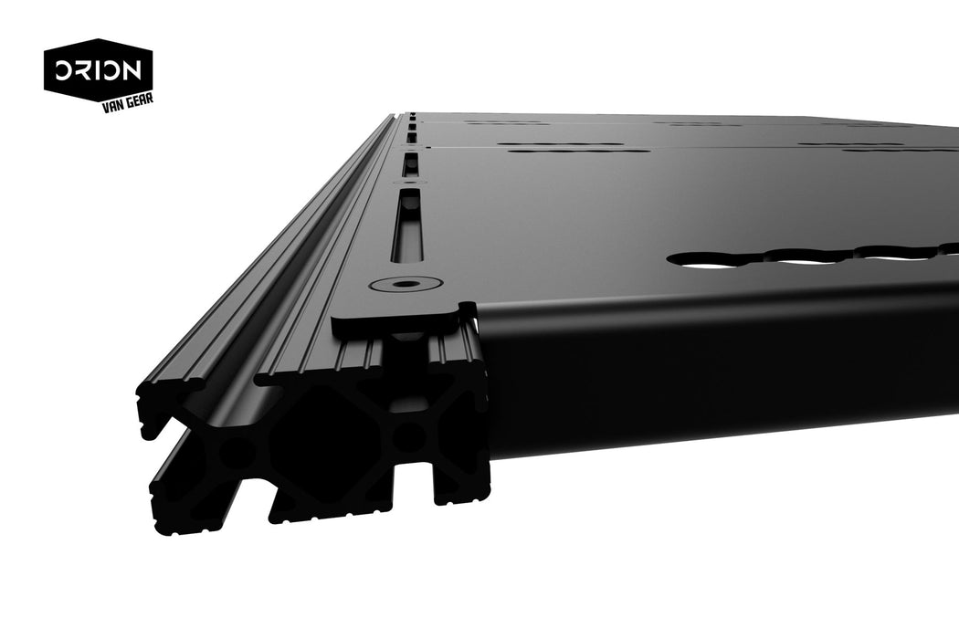 Orion Van Gear Transit Roof Deck Panels 2.0 – Flush Hardware Outdoor Living - Installation View