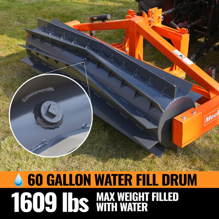 80" Crimper Roller 3 Point Hitch Tractor Attachment Agriculture Equipment,  CR82