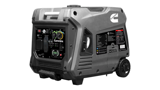 Cummins - A068H732 - Cummins - Onan P4500iDF Dual-Fuel Inverter Generator - Angled Right View