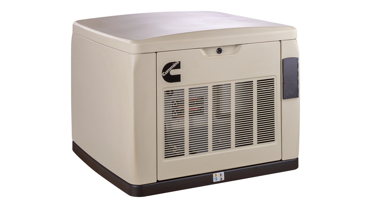 Cummins - A071Z390 - Connect Series C13N6H Air Cooled Generator - Angled Left View