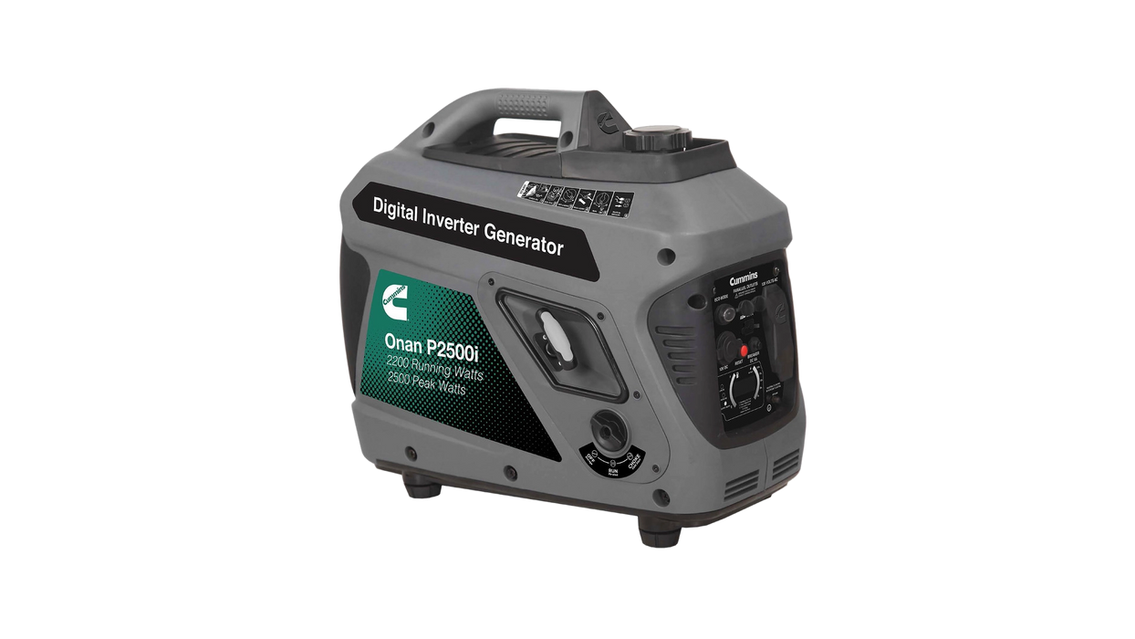 Cummins - A074Z433 - Onan P2500i Inverter Generator EPA - Angled View
