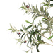 Faux Olive Tree with Weighted Black Pot, 78" D-014-3-521-16H - angle view