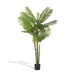 Park Hill Collection Faux Palm with Weighted Black Pot, 82"