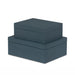 Park Hill Collection St. Tropez Decorative Boxes, Set of 2 – Indigo