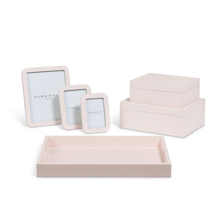 Park Hill Collection St. Tropez Decorative Boxes, Set of 2 – Blush Pearl (view 30)