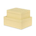 Park Hill Collection St. Tropez Decorative Boxes, Set of 2 – Lemon Sorbet