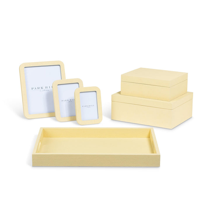 Park Hill Collection St. Tropez Decorative Boxes, Set of 2 – Lemon Sorbet (view 35)