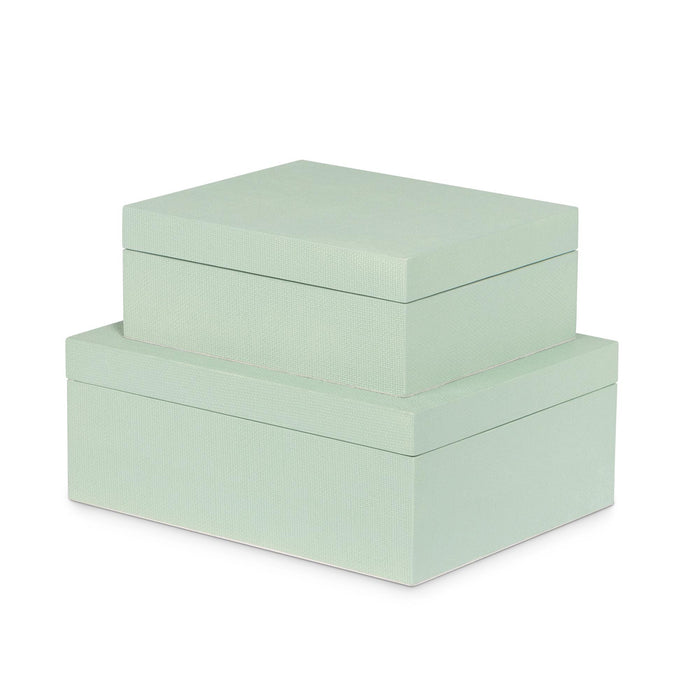 Park Hill Collection St. Tropez Decorative Boxes, Set of 2 – Garden Retreat
