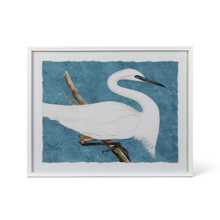 Park Hill Collection Serene Swan Framed Wall Art Set/2