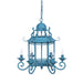 Lotus Lantern, Blue D-094-3-585-24A - front view