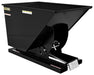 Vestil D-100-HD-BLK-SG Steel Heavy Duty Self Dumping Hopper 1 Cubic Yard 6,000 lb. Capacity Semi Gloss Black