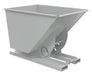 Vestil D-100-HD-NB-GY-MG Steel Heavy Duty No Bump & Dump Hopper 1 Cubic Yard 6,000 lb. Capacity Machine Gray