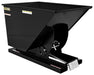 Vestil D-100-MD-BLK-SG Steel Medium Duty Self Dumping Hopper 1 Cubic Yard 4,000 lb. Capacity Semi Gloss Black