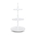 Park Hill Collection Cascade 3-Tiered Stand, Hydrangea White