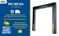 Vestil D-150-10 vinyl dock seal feature overview 2